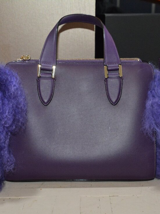 Time's Arrow Handbags - Time's Arrow Women's Chloe Mini Tote with Fur